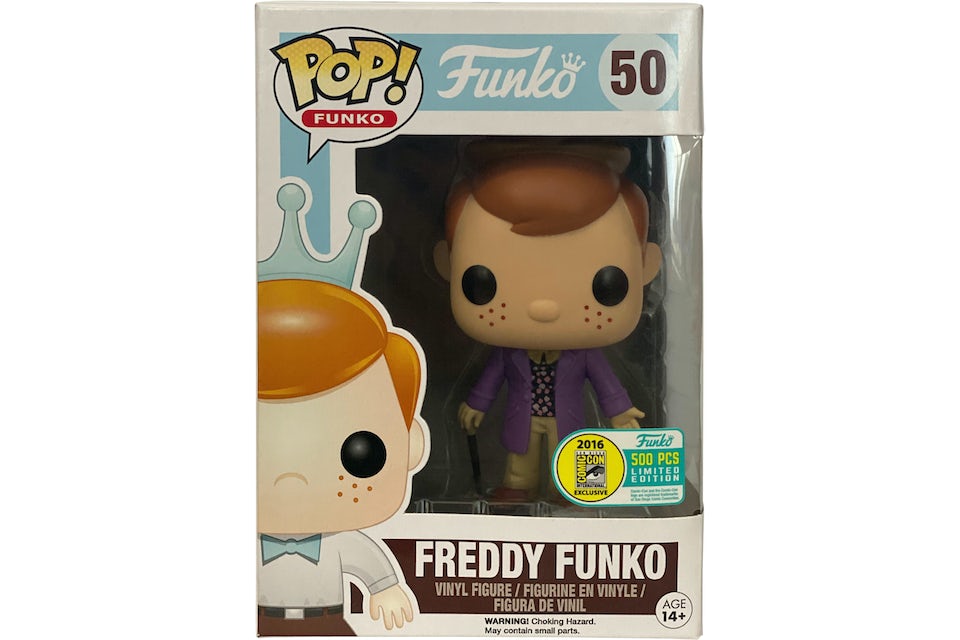 Funko Pop! Funko Freddy Funko Willy Wonka SDCC Figure #50 - US