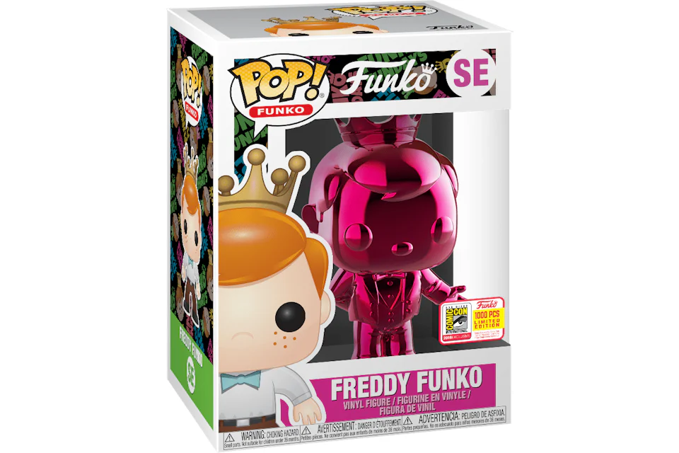 Funko Pop! Freddy Funko (Magenta Tuxedo) SDCC Special Edition