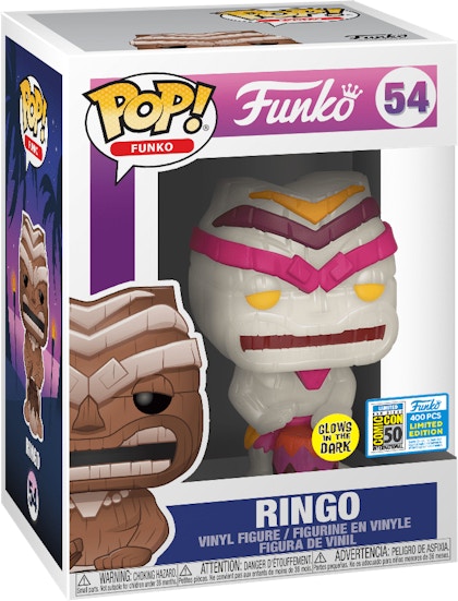 Funko Pop! Funko Ringo (Glow) White SDCC Exclusive Figure #54