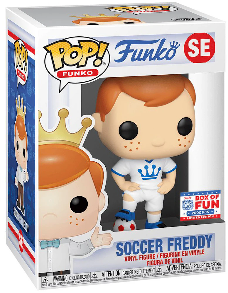 Funko Pop! Funko Soccer Freddy Box Of Fun (Edition /2000) Exclusive SE -  FW21 - US