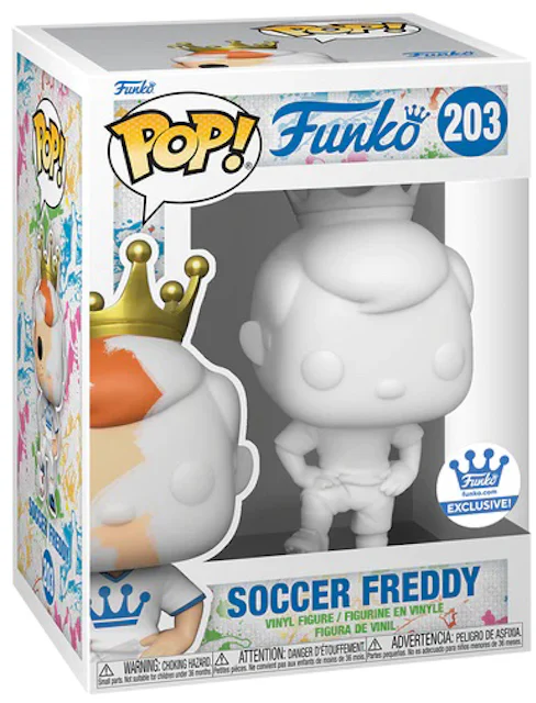 Funko Pop! Funko Soccer Freddy (DIY) Funko Shop Exclusive Figure