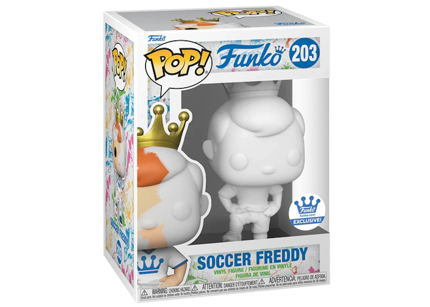 Funko Pop! Funko Soccer Freddy (DIY) Funko Shop Exclusive Figure #203 - US