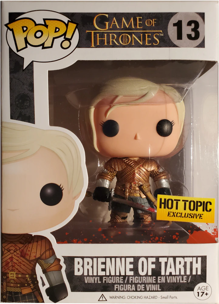 nabo delvist olie Funko Pop! Game Of Thrones Brienne of Tarth (Bloody) Hot Topic Exclusive  Figure #13 - US