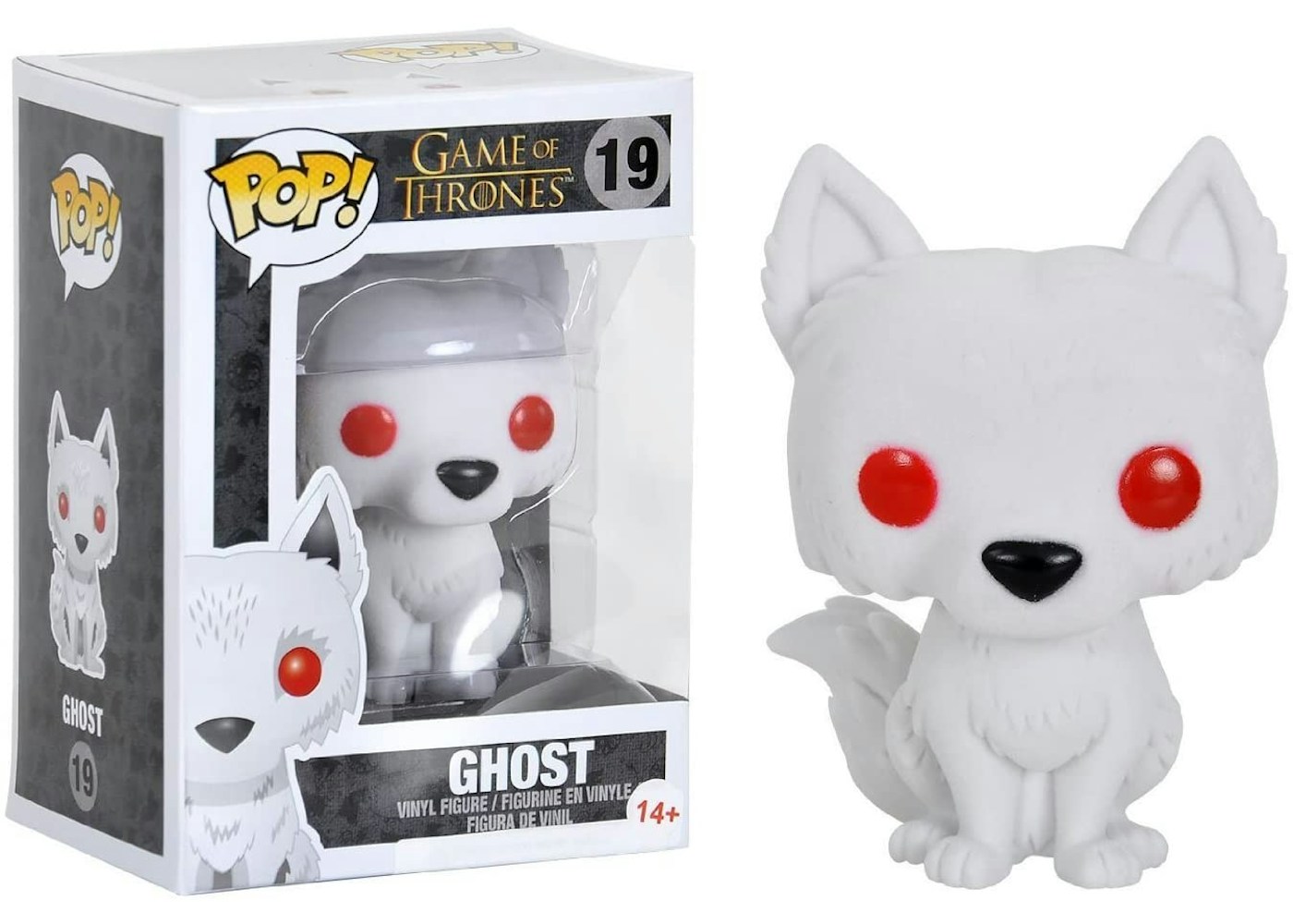 Funko Pop! Game Of Thrones Ghost (Flocked) Figure 19