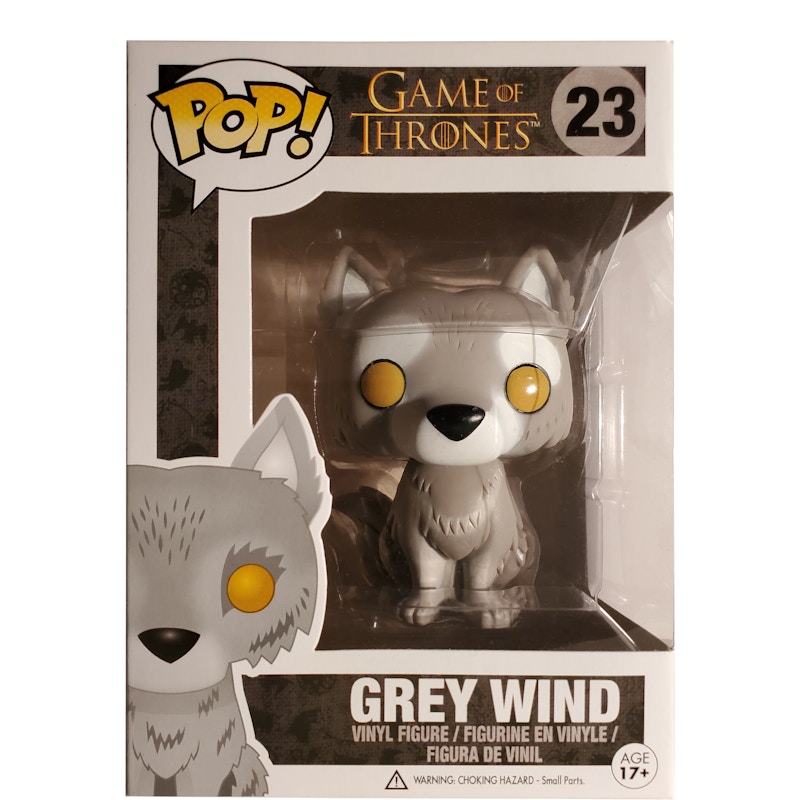 Funko Pop! Game Of Thrones Grey Wind Figure #23 - US