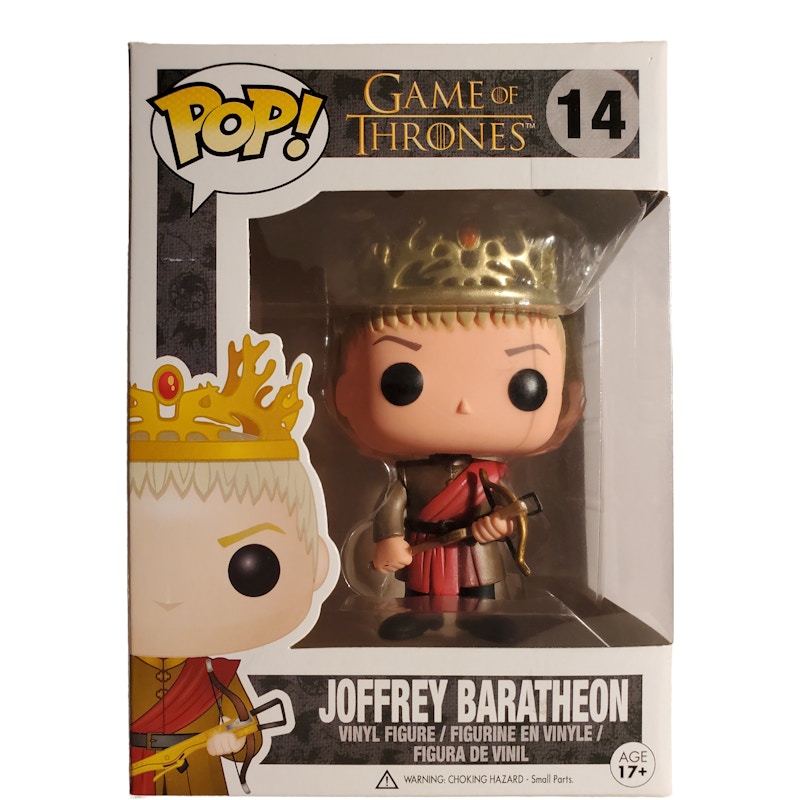 Joffrey baratheon on sale funko pop