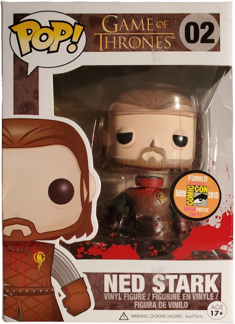 forpligtelse tirsdag Anger Funko Pop! Game Of Thrones Ned Stark (Headless) (Bloody) SDCC Figure #02 -  US