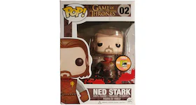 Funko Pop! Game Of Thrones Ned Stark (Headless) (Bloody) SDCC Figure #02
