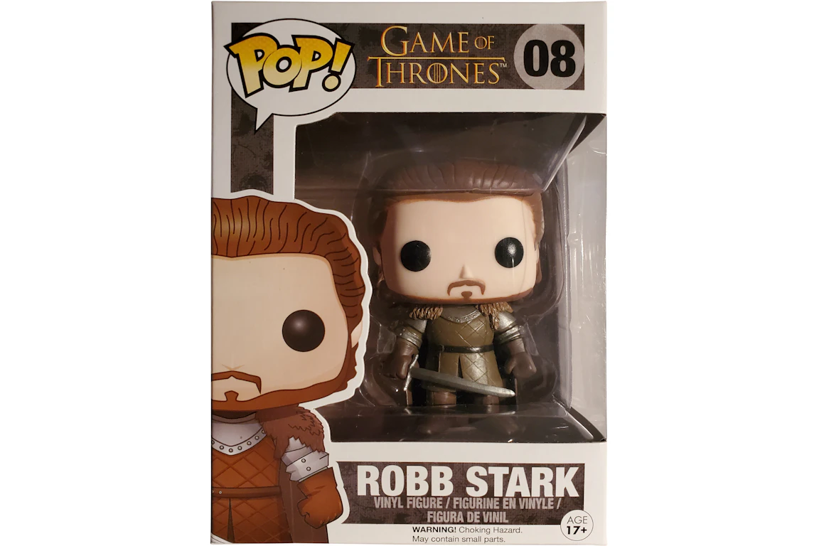 Funko Pop! Game Of Thrones Robb Stark Figure #08