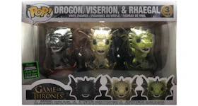 Funko Pop! Game of Thrones Dragon, Viserion & Rhaegal Spring Convention 3 Pack