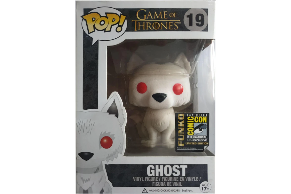 Funko Pop! Game of Thrones Ghost SDCC Figure #19