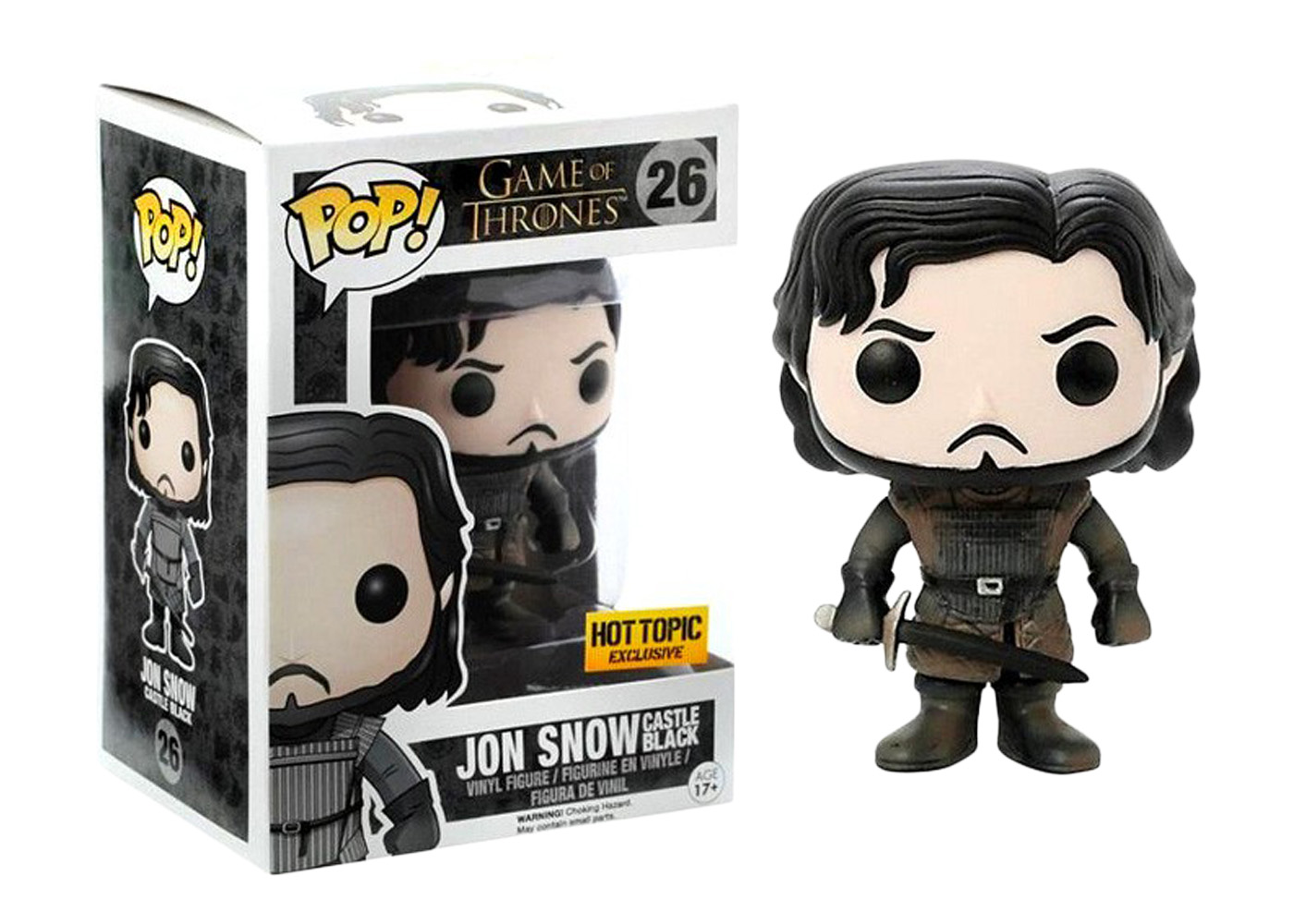 Funko Pop! Game of Thrones Jon Snow Exclusive Castle Black Hot