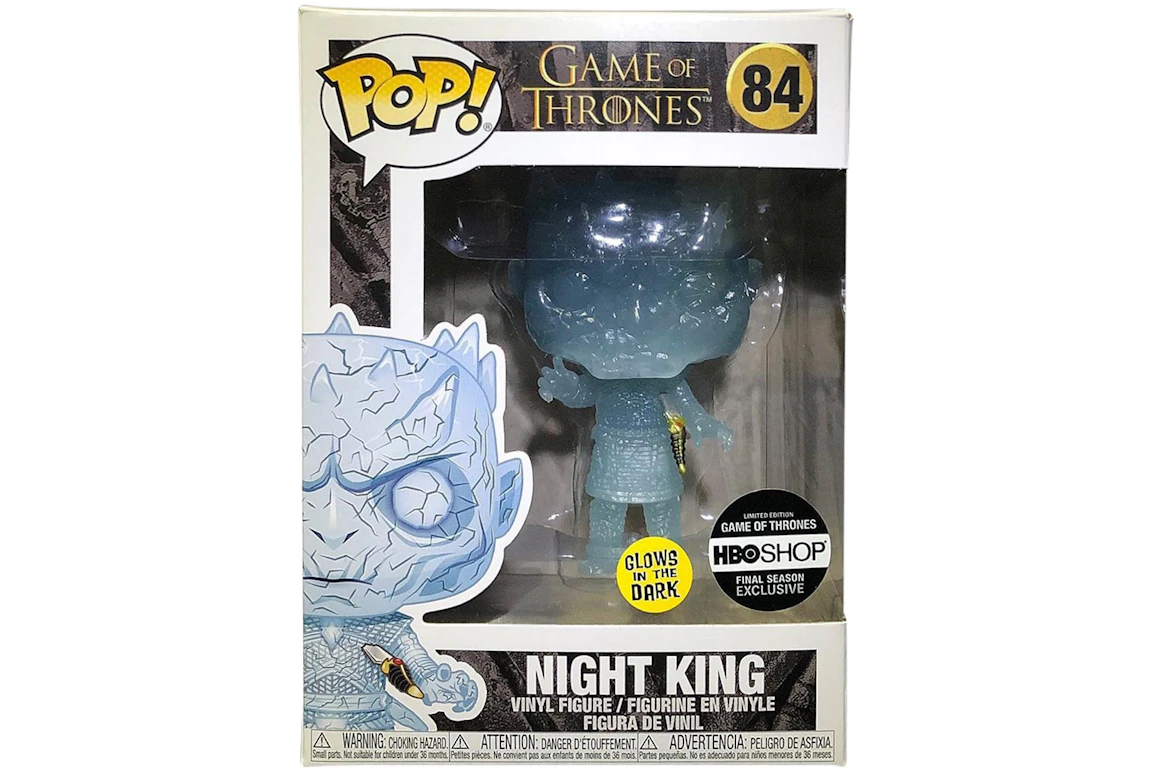 Funko Pop! Game of Thrones Night King (Glow) HBO Shop Exclusive Figure #84