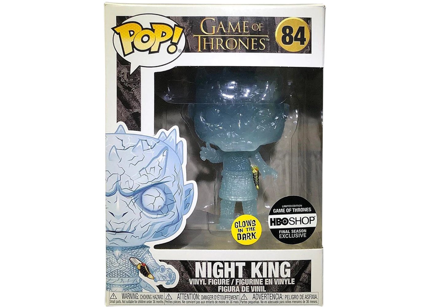 Funko Pop! Game of Thrones Night King (Glow) HBO Shop Exclusive
