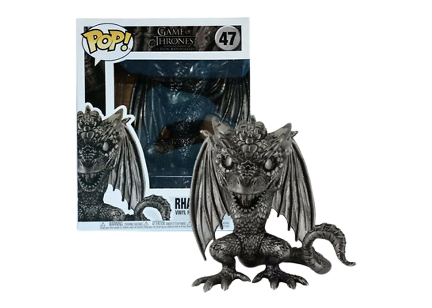 Vinyl Figure Game of Thrones Rhaegal Dragon 6-Inch Pop