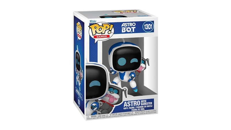 Funko Pop! Games: Astro Bot-Astro with Barkster Figure #1301
