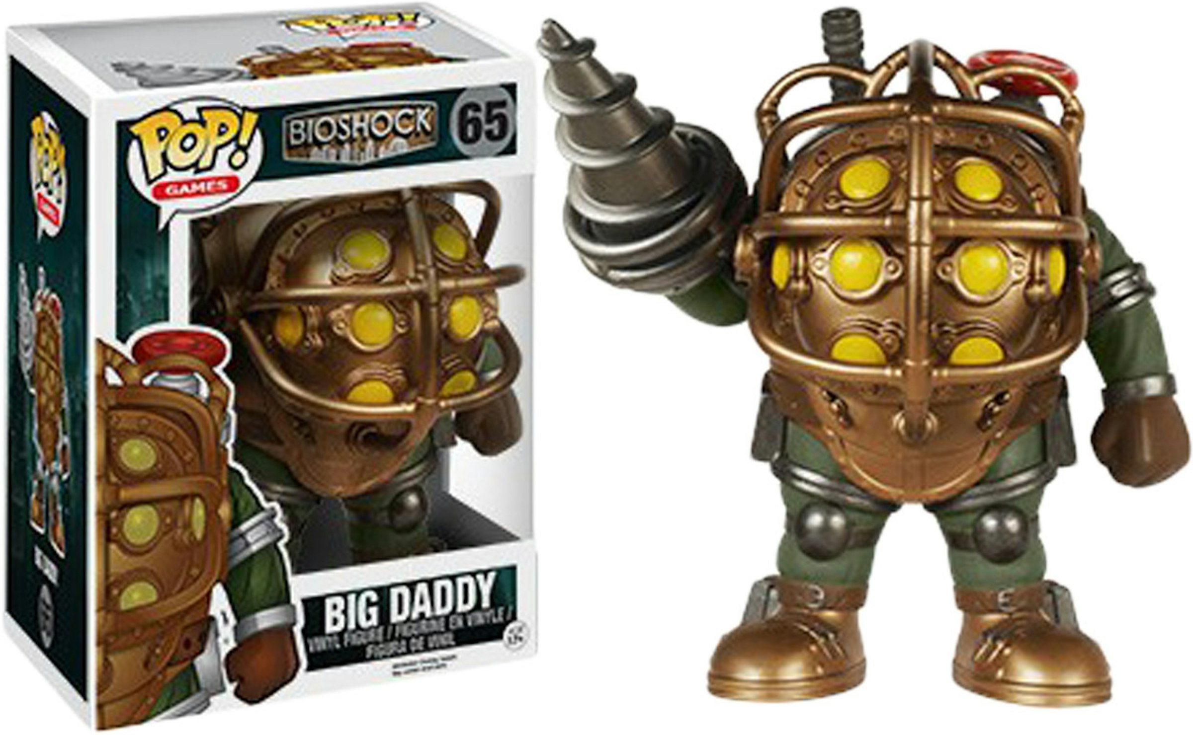 Funko Pop! Bioshock Big Daddy 6 Figure #65 US