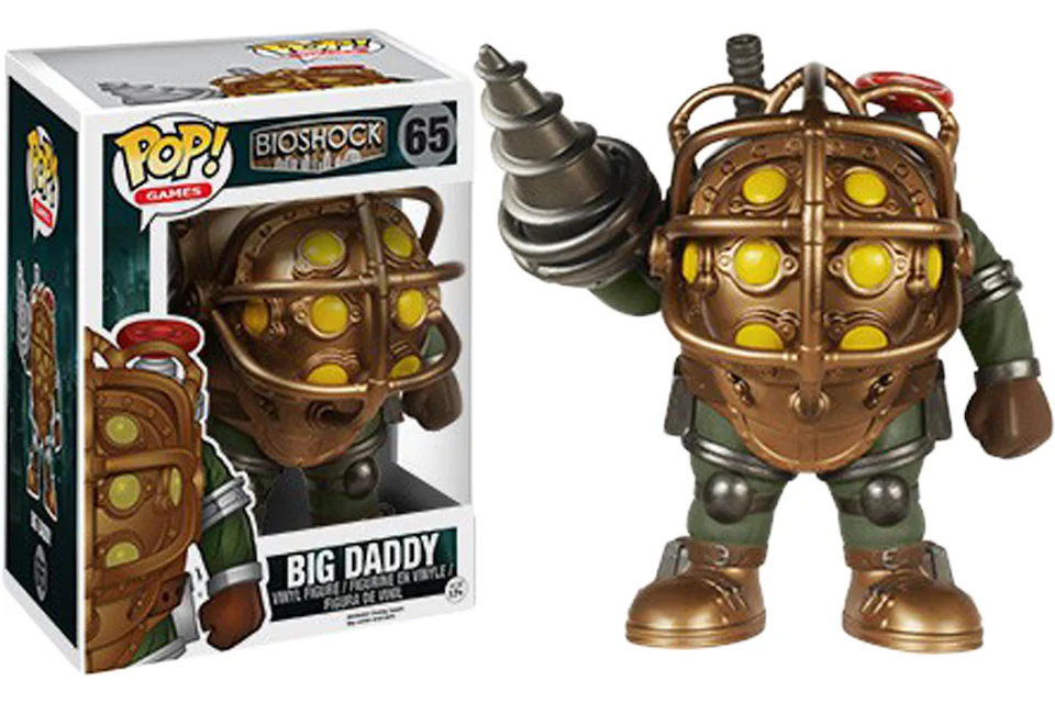 Funko Pop! Games Bioshock Big Daddy 6 Inch Figure #65 - US