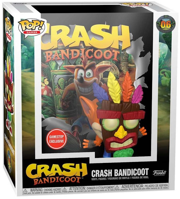 Funko Pop! Games Crash Bandicoot GameStop Exclusive Figure #06 - GB