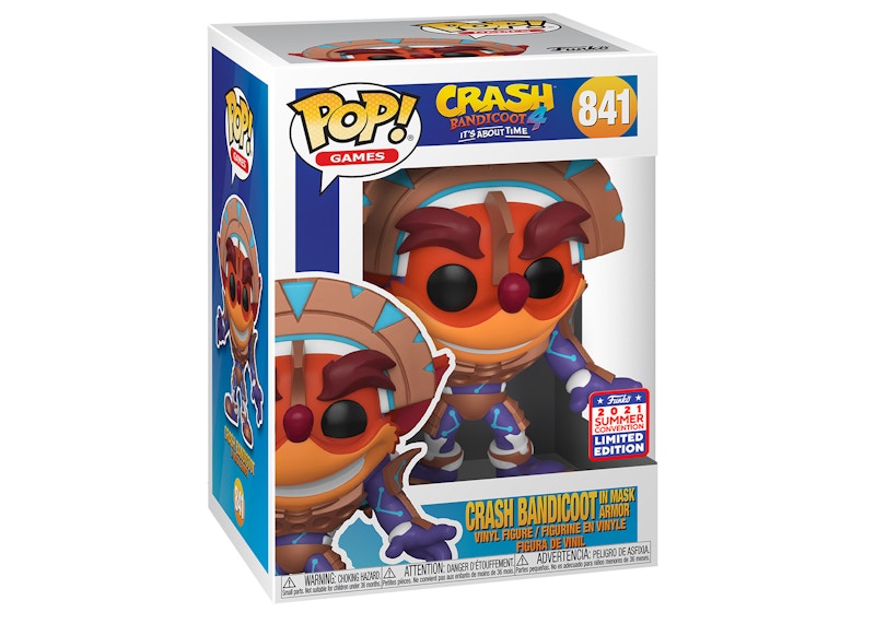 crash bandicoot 841 funko pop