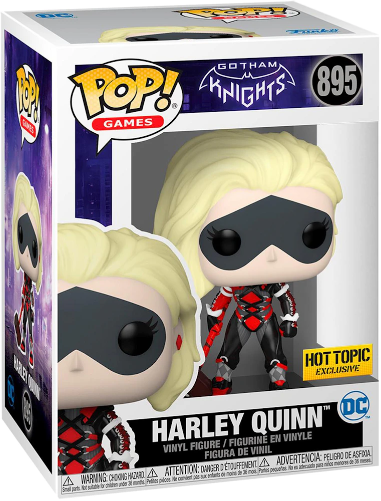 dash Afledning roterende Funko Pop! Games DC Gotham Knights Harley Quinn Hot Topic Exclusive Figure  #895 - US