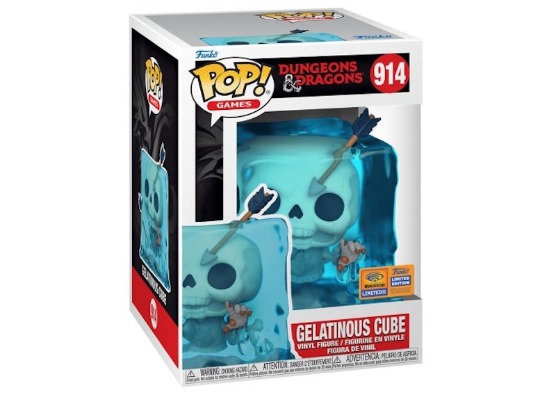 Funko Pop! Games Dungeons and Dragons Gelatinous Cube WonderCon 2023 Exclusive Figure 914 US