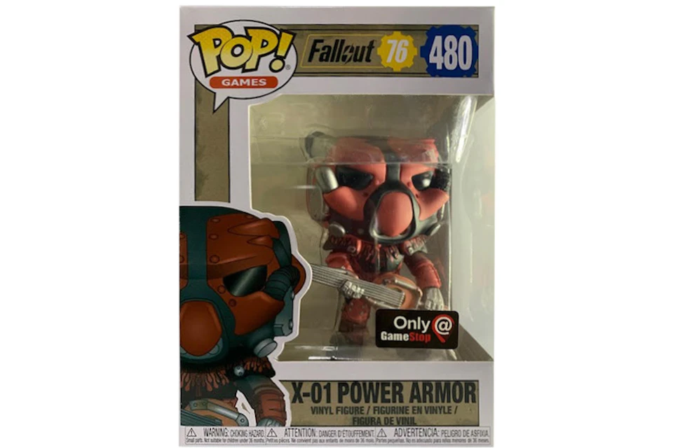 Funko Pop! Games Fallout 76 X-01 Power Armor Game Stop Exclusive Figure #480