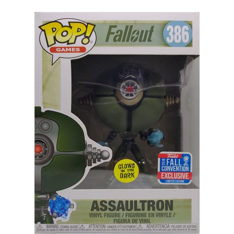 Assaultron best sale pop vinyl