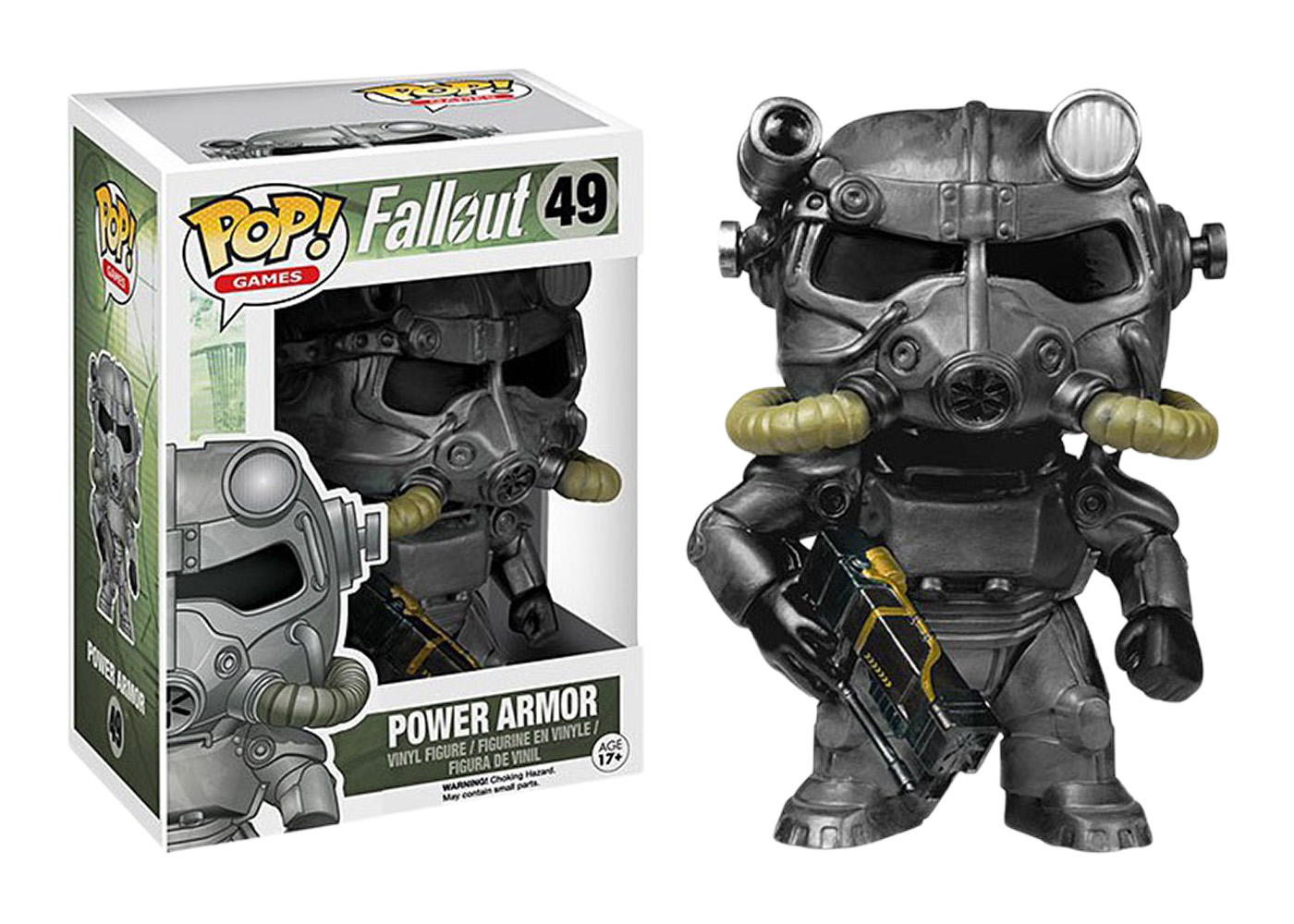 Funko Pop! Games Fallout Power Armor Brotherhood of Steel Figure ...