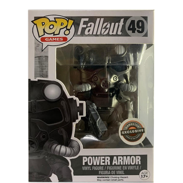 Funko Pop! Games Fallout Power Armor Game Stop Exclusive