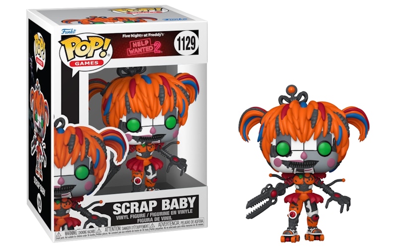Funko Pop! Games: Five Nights At Freddy's Help Wanted 2 Scrap Baby Figure #1129