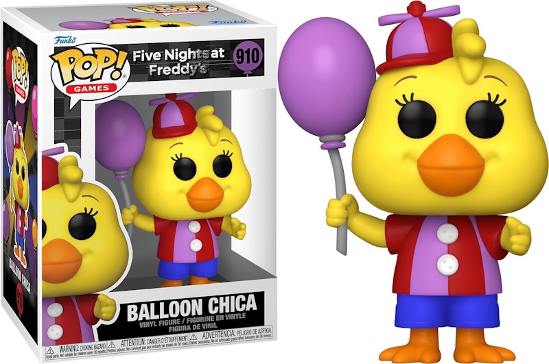 Funko Pop! Games: Five Nights at Freddy's Balloon Chica Figure #910