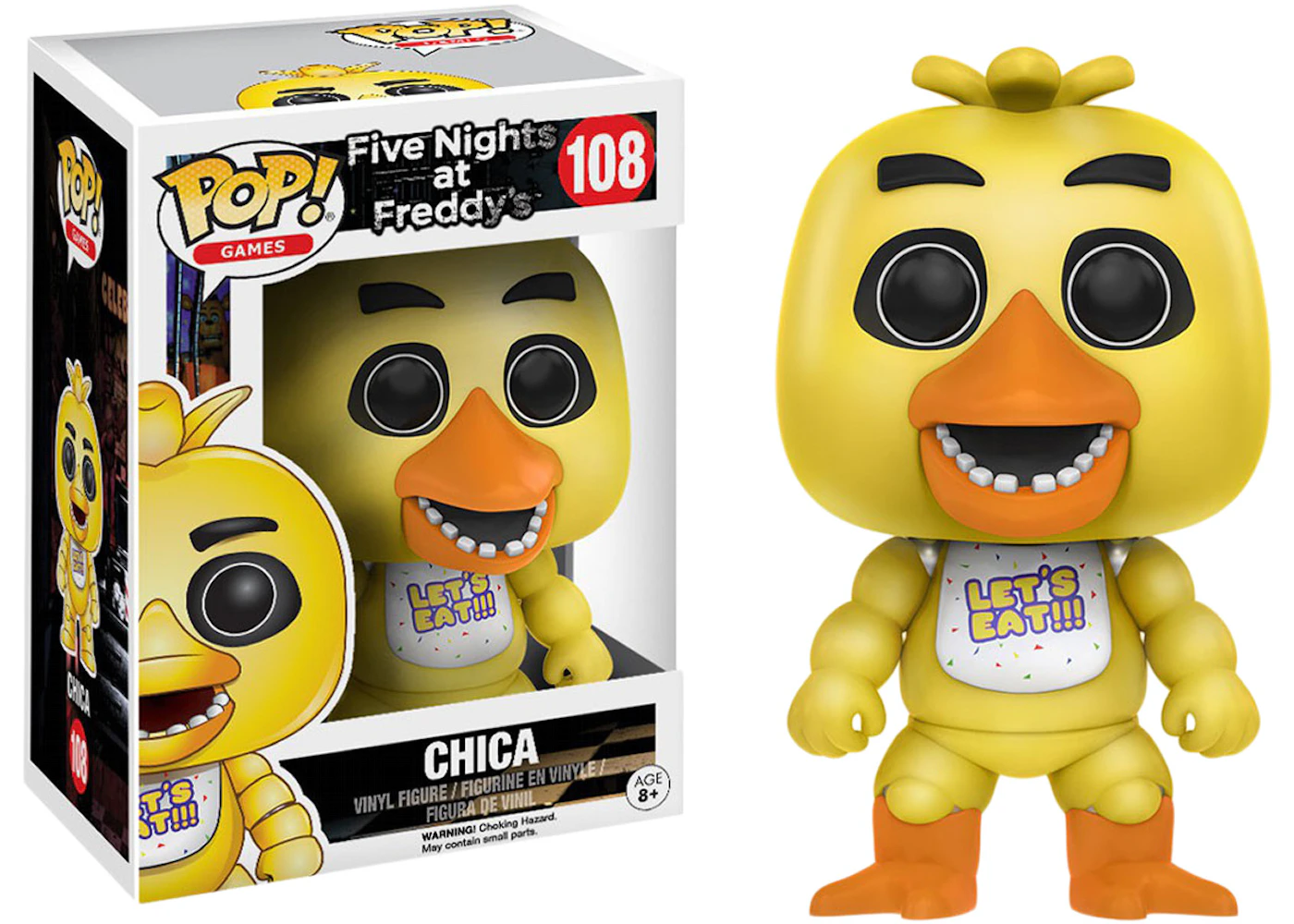 Funko Pop! Games Five Nights at Freddy's Chica Figure #108 - US