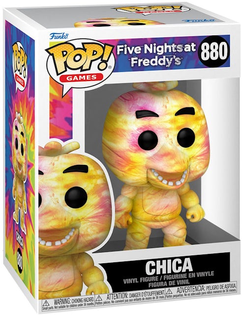 Funko POP Games Five Nights at Freddy's Nightmare Chica Action Figure :  Funko Pop! Games: : Toys