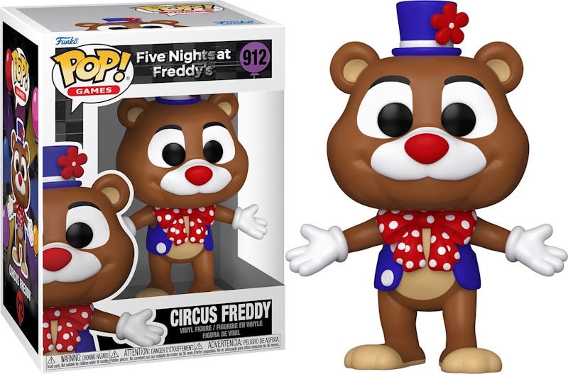 Funko Pop! Games: Five Nights at Freddy's Circus Freddy Figure #912