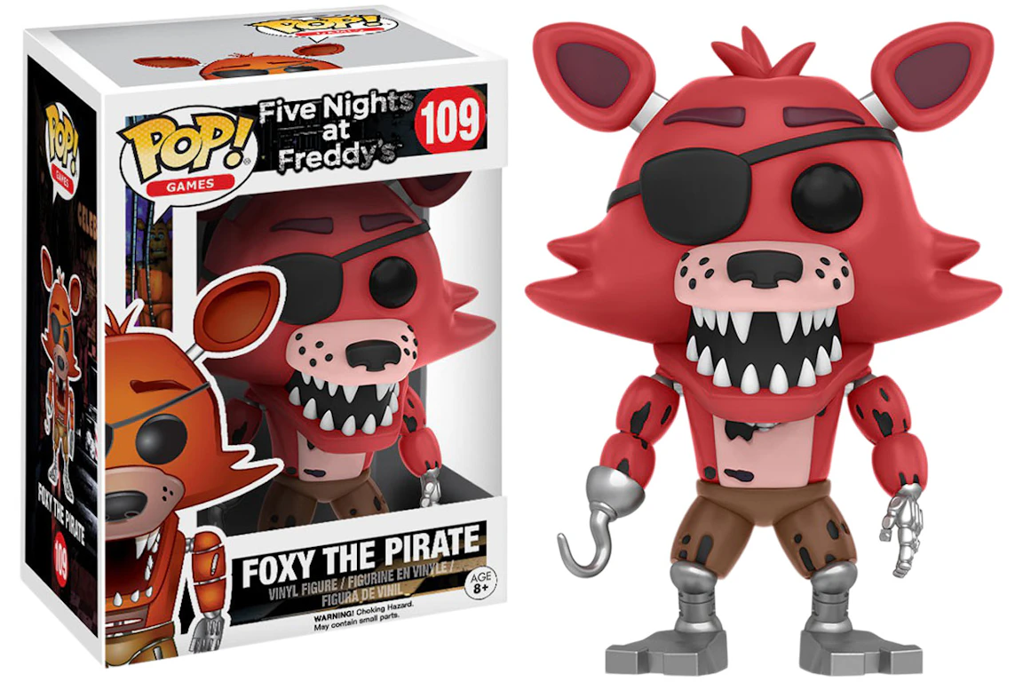 Funko Pop! Games Five Nights at Freddy's Foxy The Pirate Figure #109