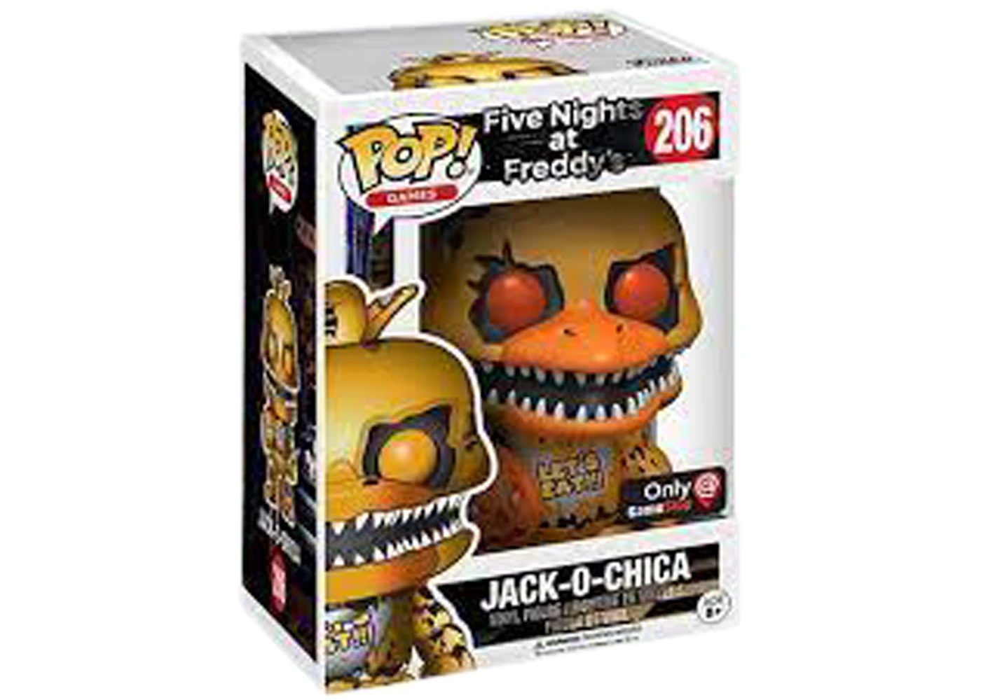 Funko Pop Games Five Nights At Freddy S Jack O Chica Gamestop Exclusive Figure 6 Es Funko Pop Games Five Nights At Freddy S Jack O Chica Gamestop Exclusive Figure 6 Es