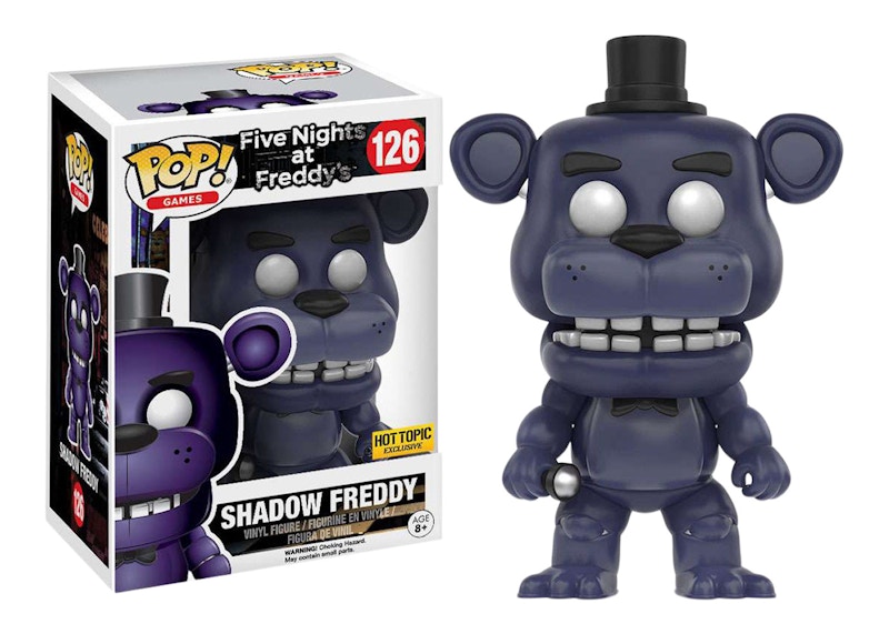 shadow freddy plush hot topic exclusive