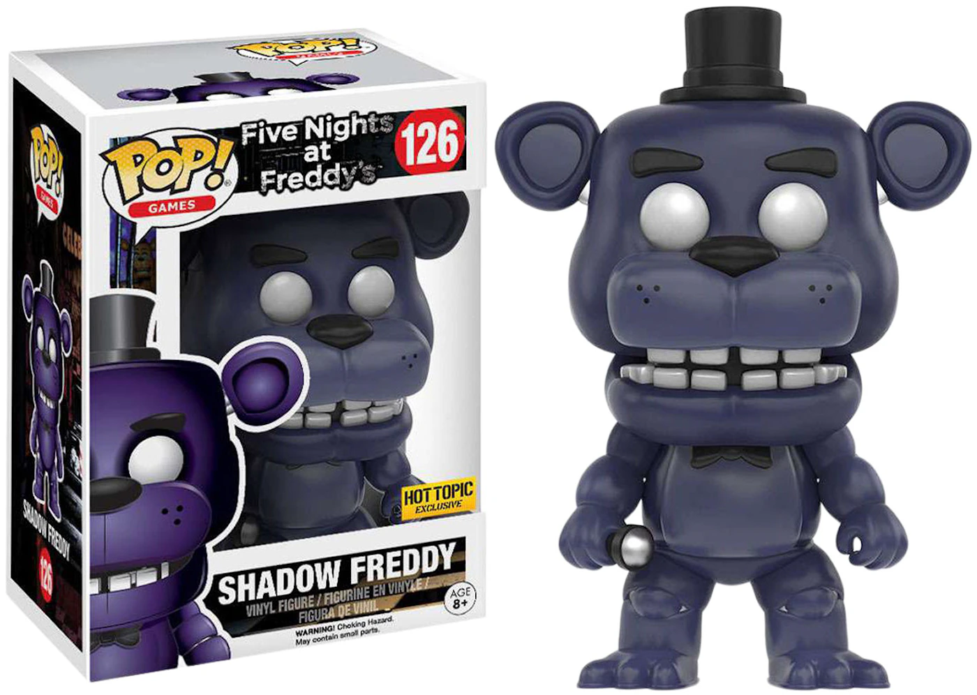 Five Nights At Freddy's Shadow Freddy Boy's Black T-shirt : Target