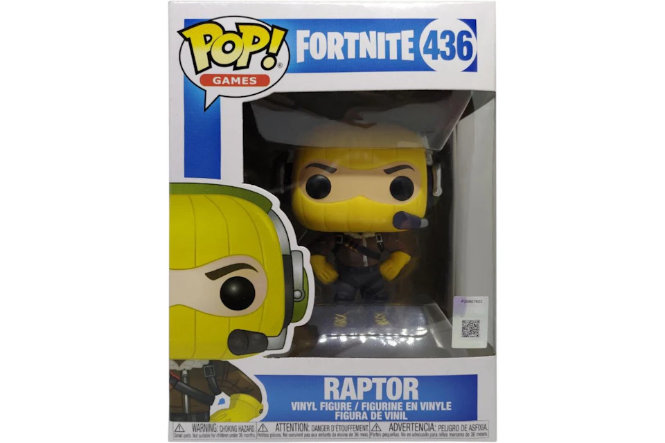 Funko Pop! Games Fortnite Raptor Figure 436 US