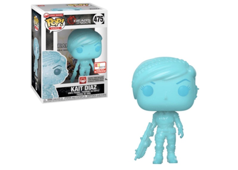 Funko Pop! Games Gears Of War Kait Diaz (Winter Translucent) E3 