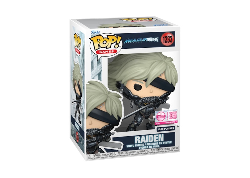 Funko Pop! Games-Metal Gear-Raiden (Armor)-Limited Edition Figure #1233