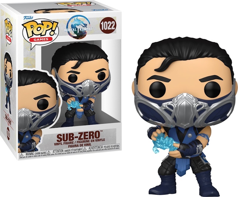 Funko Pop! Games: Mortal Kombat 1: SubZero Figure #1022