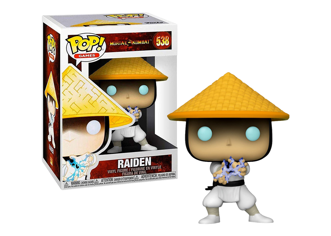 Funko Pop! Games Mortal Kombat Raiden Figure #538 - US