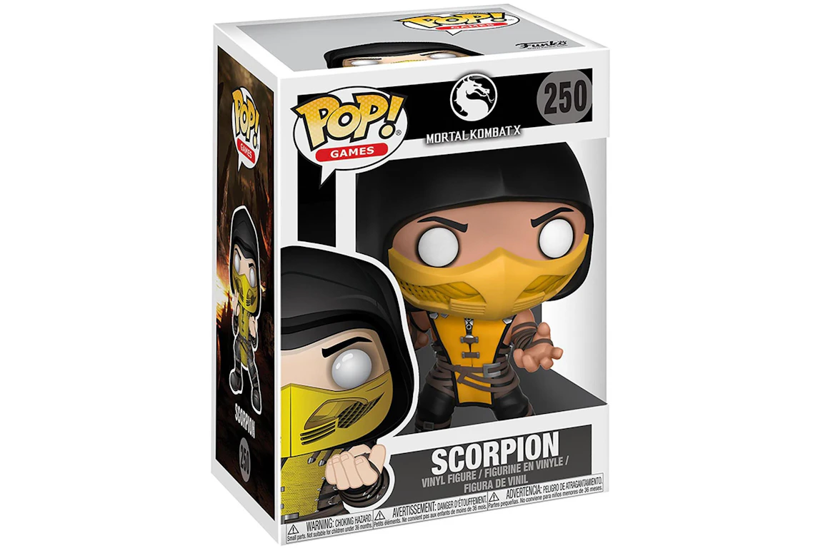 Funko Pop! Games Mortal Kombat Scorpion Figure #250