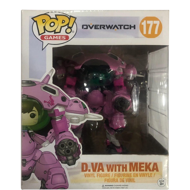 Funko Pop! Games Overwatch D.VA with Meka 6 inch Figure #177 - US