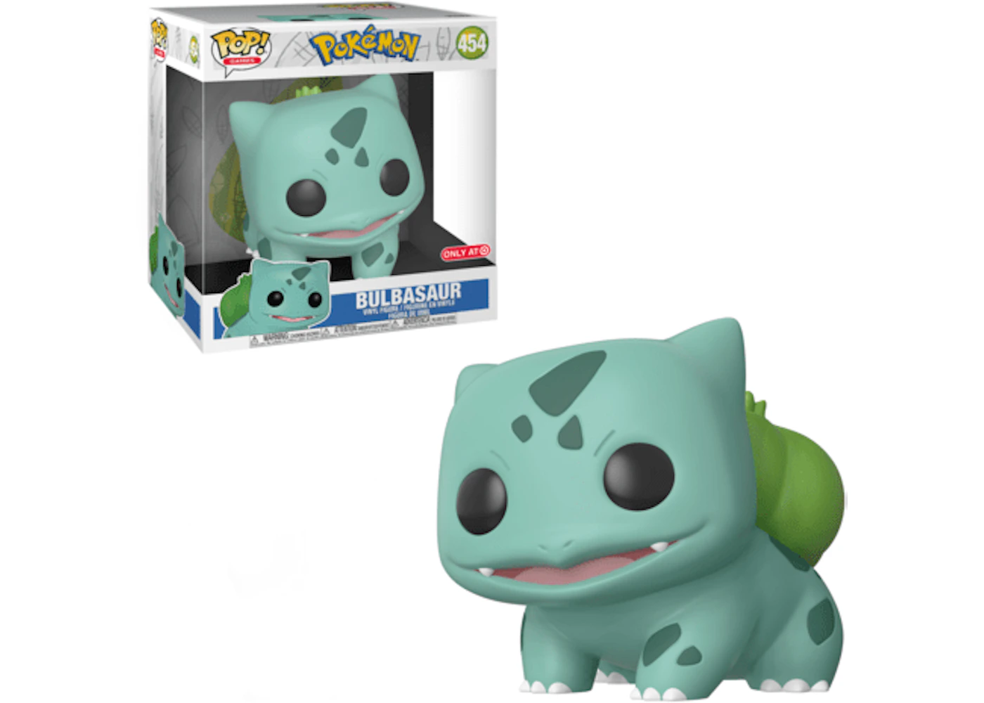 Funko Pop Games Pokemon Bulbasar 10 inch Target Exclusive Figure
