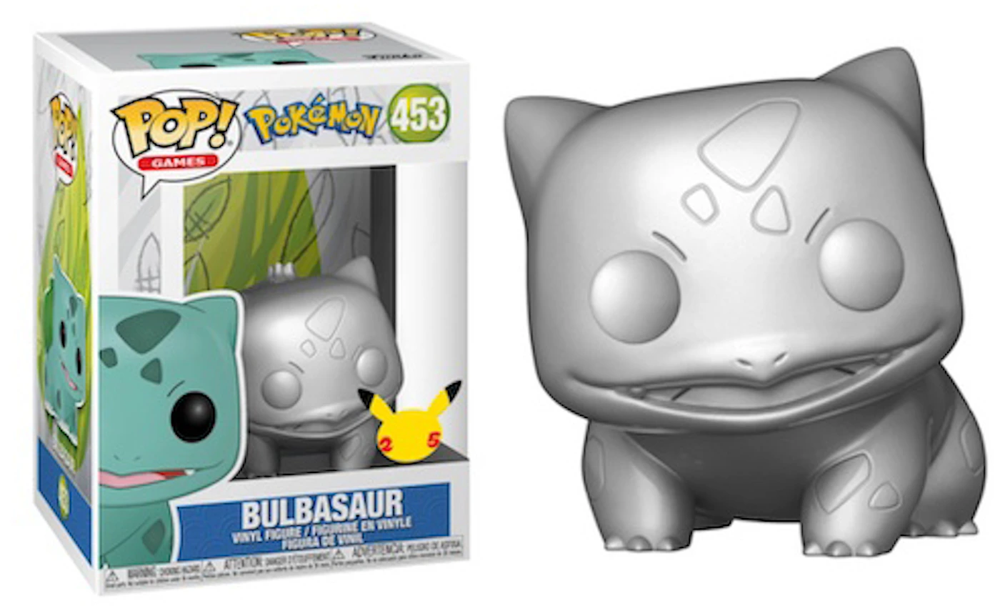 Funko Pop! Games Pokemon Bulbasaur Metallic #453 - JP