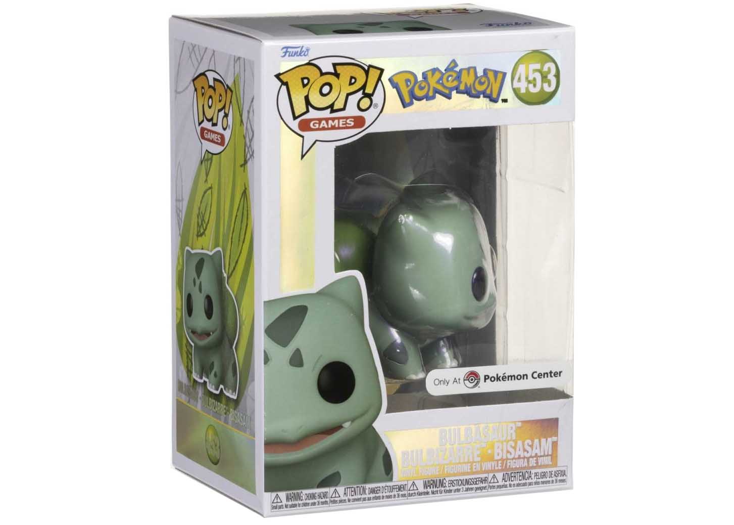Funko Pop! Games Pokémon Bulbasaur Pokémon Center Exclusive Figure