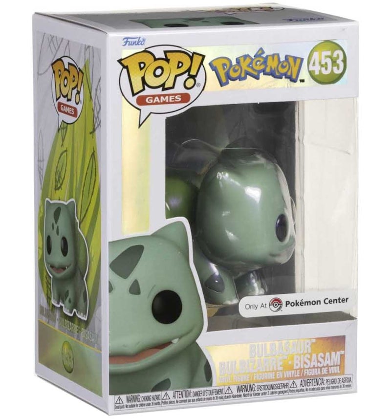 Funko Pop! Games Pokémon Bulbasaur Pokémon Center Exclusive Figure